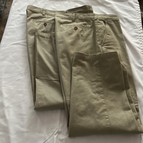 2 pairs! Bundle! George men’s khaki chinos! - Picture 2 of 5